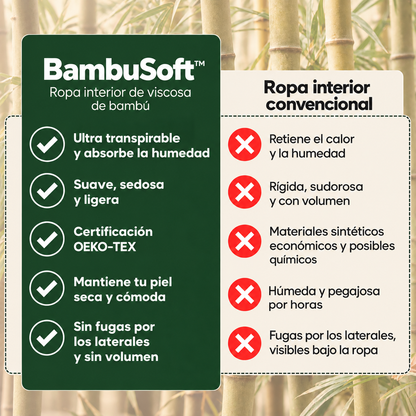 BambuSoft™ Calzón Máxima absorción