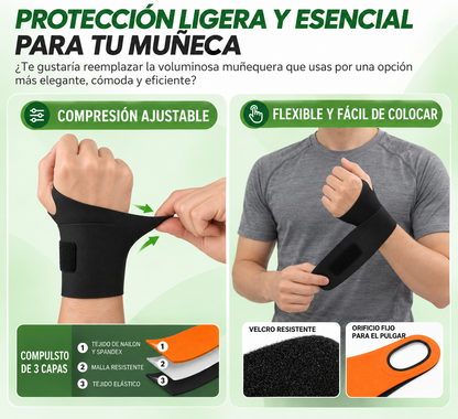 WristPro™ Muñequera ajustable
